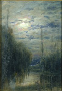 Vollmond, Limache, Chile, spätes 19. - frühes 20. Jahrhundert von Alfredo Helsby