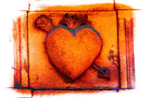 Georgisches Herz, aus der Serie Herzen von Alice Gur-Arie