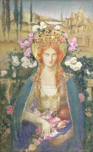 St. Elisabeth von Ungarn, 1916 von Alice Macallan Swan