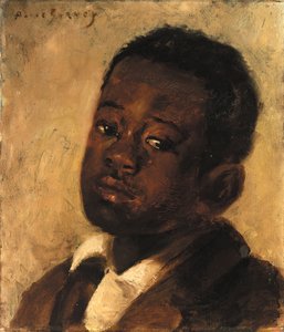 Kopf eines schwarzen Jungen von Alice Pike Barney
