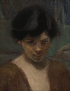Studienkopf eines Jungen von Alice Pike Barney