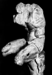 Der Belvedere-Torso von Apollonios von Nestor, ca. 1890 von Fratelli Alinari