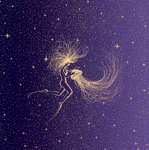 Leuchten des himmlischen Träumers