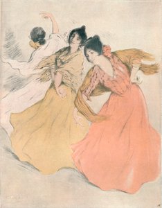 Spanische Tänzer, ca. 1875-1903, 1903