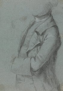 Kostümstudie für ein Porträt eines Mannes von Allan Ramsay