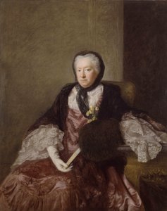 Porträt von Mrs. Mary Martin, 1761 von Allan Ramsay