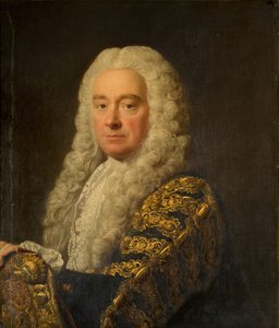 Porträt von Philip Yorke, 1. Earl of Hardwicke, 1750-64 von Allan Ramsay