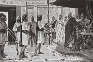 Midas von Phrygien arrangiert ein Bündnis mit Urartu von Allan Stewart
