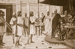 Midas von Phrygien arrangiert ein Bündnis mit Urartu