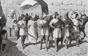 Rückkehr von Shubbiluliuma von seinem syrischen Feldzug von Allan Stewart