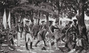Die Schlacht von Plassey, 23. Juni 1757 von Allan Stewart