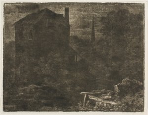 Landschaft im dunklen Stil von Allart van Everdingen