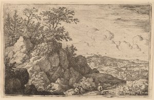 Bauer mit seinem Hund, wahrscheinlich ca. 1645-1656