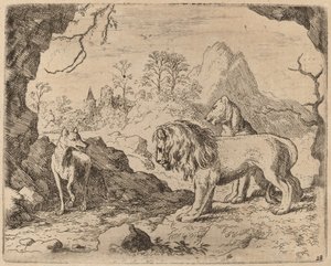 Reineke verspricht, den versteckten Schatz zu enthüllen, wahrscheinlich ca. 1645-1656