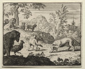 Reineke Fuchs: Der Kampf zwischen Reineke und dem Wolf
