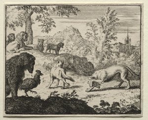 Reineke Fuchs: Der Kampf zwischen Reineke und dem Wolf
