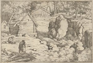 Der Zimmermann von Allart van Everdingen