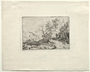 Die Hütte mit dem rustikalen Zaun
