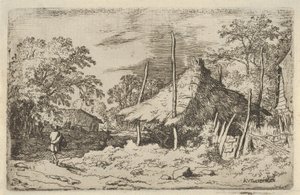 Das Rad unter dem Heuschober von Allart van Everdingen