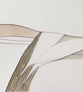 Minimalistische Erdschichten von Alma