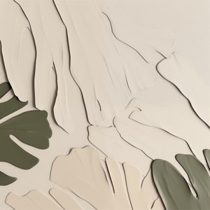 Gedämpfte botanische Formen von Alma