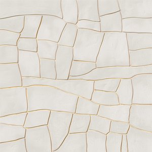 Organisches Weißgoldmuster