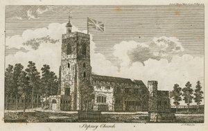 Stepney Kirche, London von Alois Schonn