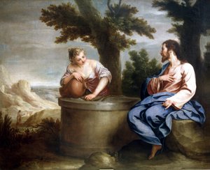 Jesus und die Samariterin von Alonso Cano