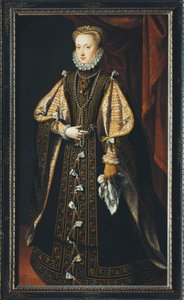 Porträt von Anna von Österreich, Königin von Spanien und Portugal