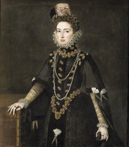 Die Infantin Catalina Micaela von Österreich, Herzogin von Savoyen von Alonso Sánchez Coello