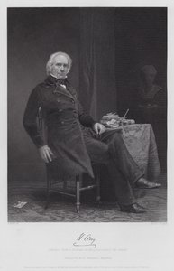 Henry Clay (Gravur) von Alonzo (after) Chappel
