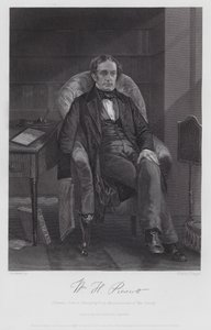 William Hickling Prescott (Gravur) von Alonzo (after) Chappel