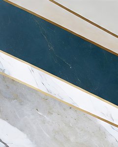 Elegante Marmor-Goldstreifen