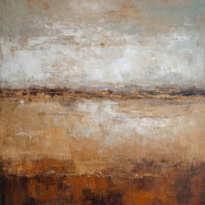 Warmer erdiger Horizont