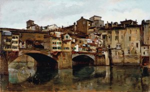 Ponte Vecchio in Florenz von Alphons Hollaender