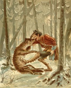 Baron Münchhausens Begegnung mit einem Wolf, aus 