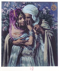 Sklave der Liebe (Farblithografie)