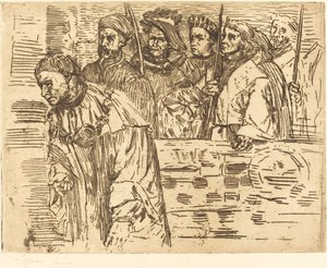 Bogenschützen (Les archers) von Alphonse Legros