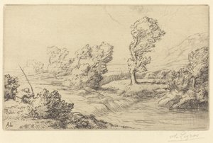 Ufer der Marne von Alphonse Legros