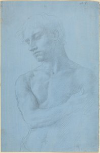 Büste eines nackten Mannes von Alphonse Legros