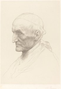 Kardinal Manning, 2. Platte von Alphonse Legros