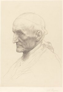 Kardinal Manning, 2. Platte von Alphonse Legros