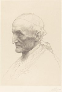 Kardinal Manning, 2. Platte von Alphonse Legros