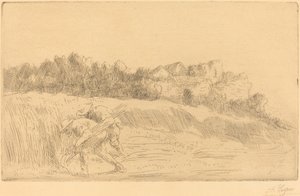 Erntearbeiter Les moissoneurs von Alphonse Legros