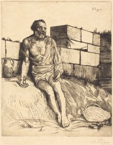 Hiob, 1. Platte von Alphonse Legros