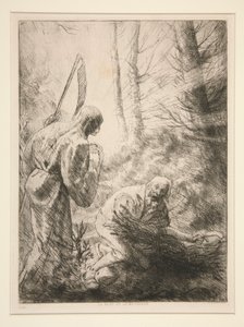 Der Tod und der Holzfäller, Nr. 2 von Alphonse Legros