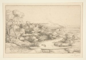 Die Fußgängerbrücke von Alphonse Legros