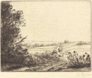 Landschaft: Straße nach Horville