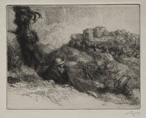 Das Schloss der Geister von Alphonse Legros