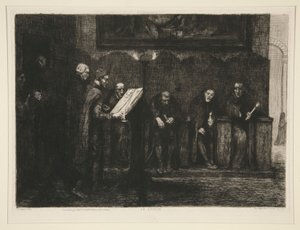 Die spanischen Kantoren oder Das Lesepult von Alphonse Legros